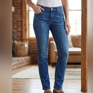 7 For All Mankind Roxanne Skinny Jeans Size 28 Dark Wash Stretch Ankle Denim